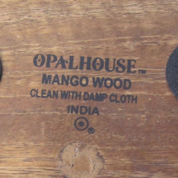 Opal House Mango Wood Jungle Scene Bowl - Picture 8 of 8